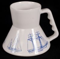 Bearly Surviving Nautical Motor Mug Untippible Sailboat Coffee Mug